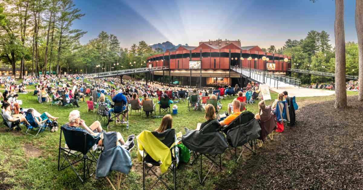 Saratoga Performing Arts Center (SPAC) Amphitheater in Saratoga Springs, NY